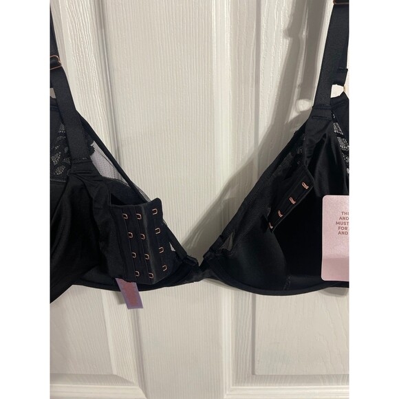 Savage X Savage Not Sorry Microfiber & Lace Half Cup Bra Size 42DD New With Tags - Picture 8 of 8